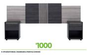 Brazil (Headboard & Pedestal) B/Suite (2 Boxes) 8-479