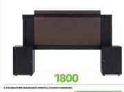 IRIS B/Suite (Headboard & Pedestal) 8-476