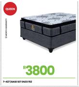 Enzo 152cm Queen Base Set