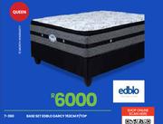 Edblo Darcy P/Top 152cm Queen Base Set