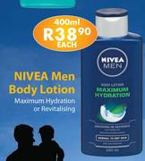 Nivea Men Body Lotion-400ml
