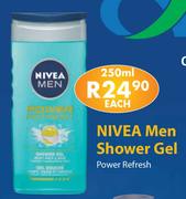 Nivea Men Shower Gel Power Refresh-250ml Each