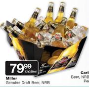 Miller Genulne Draft Beer NRB-12x330Ml