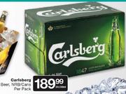 Carlsberg Beer NRB/Cans Per Pack-24x330Ml