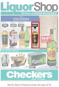 Checkers Gauteng: Liquor Shop ( 24 Mar - 06 Apr 2014 ), page 1