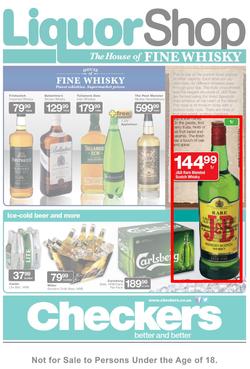 Checkers Gauteng: Liquor Shop ( 24 Mar - 06 Apr 2014 ), page 1