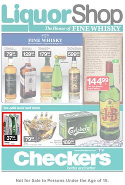 Checkers Gauteng: Liquor Shop ( 24 Mar - 06 Apr 2014 ), page 1