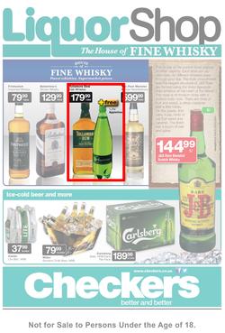 Checkers Gauteng: Liquor Shop ( 24 Mar - 06 Apr 2014 ), page 1