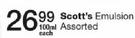 Scott's Emulsion Assorted-100ml Each