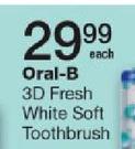 Oral-B 3D Fresh White Soft Toothbrush
