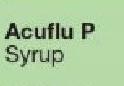 Acuflu P Syrup-100ml