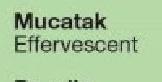 Mucatak Effervescent-25's