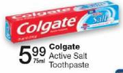 Colgate Active Salt Toothpaste-75ml