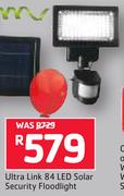 Ultra Link 84 LED Solar Security Floodlight