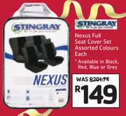 Stingray Nexus Full Seat Cover Set 