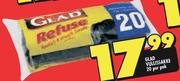Glad Vullissakke-20 Per Pak
