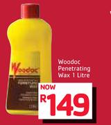 Woodoc Penetrating Wax-1Ltr