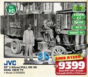 JVC 55" FHD 3D Dual View Smart LED TV LT-55N935
