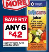 Aspen Infacare Juice-6X200ml