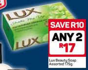 Lux Beauty Soap Assorted-Any 2X175g