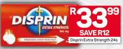 Disprin Extra Strength-24's Pack