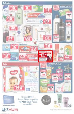 Pick n Pay Eastern Cape : Smart Shoppers Pay Less (25 Nov - 08 Dec 2019), page 10