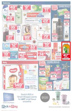 Pick n Pay Eastern Cape : Smart Shoppers Pay Less (25 Nov - 08 Dec 2019), page 10