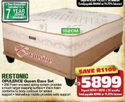 Restonic 152cm Opulence Queen Base Set