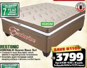 Restonic 152cm Emerald Queen Base Set