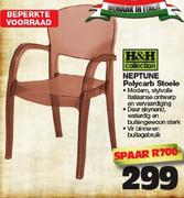 H&H Collection Neptune Polycarb Stoele