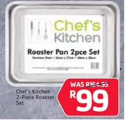 Chef’s Kitchen 2-Piece Roaster Set