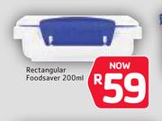Sistema Rectangular Foodsaver 200ml