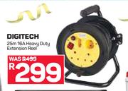 Digitech 25m 16A Heavy Duty Extension Reel