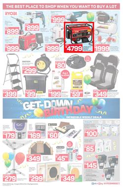 Pick n Pay Hyper : Birthday Deals (23 Jul - 05 Aug 2018), page 10