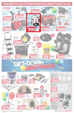 Pick n Pay Hyper : Birthday Deals (23 Jul - 05 Aug 2018), page 10