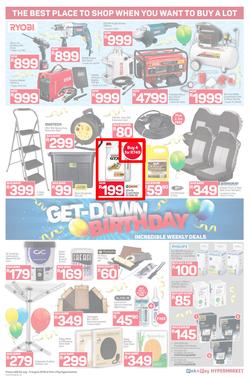 Pick n Pay Hyper : Birthday Deals (23 Jul - 05 Aug 2018), page 10