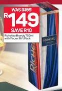 Richelieu Brandy-750ml/With Pourer Gift Pack