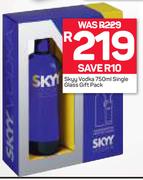 Skyy Vodka-750ml With Single Glass Gift Pack