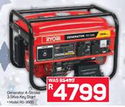 Ryobi Generator 4 Stroke 3.5Kva Key Start RG-3500