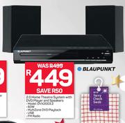 Blaupunkt 2.0 Home Theatre System With DVD Player And Speakers(DVX2003.2)