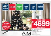 Aim 49" (124cm) UHD Smart TV CZ1749