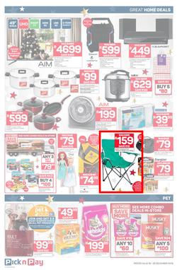 Pick n Pay KZN : Pick Well This Christmas (18 Dec - 26 Dec 2018), page 10