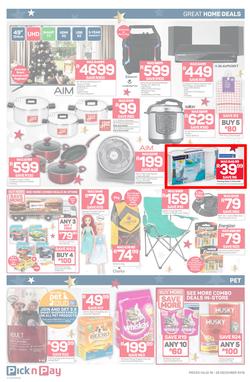 Pick n Pay KZN : Pick Well This Christmas (18 Dec - 26 Dec 2018), page 10