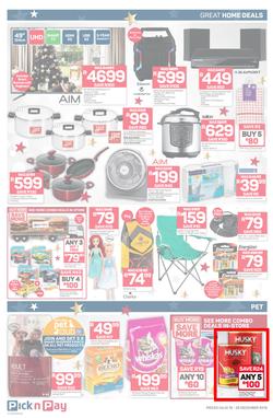 Pick n Pay KZN : Pick Well This Christmas (18 Dec - 26 Dec 2018), page 10