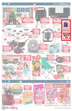 Pick n Pay KZN : Pick Well This Christmas (18 Dec - 26 Dec 2018), page 10