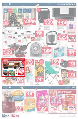 Pick n Pay KZN : Pick Well This Christmas (18 Dec - 26 Dec 2018), page 10