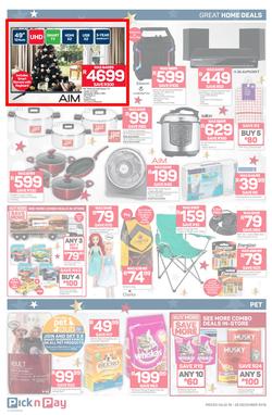 Pick n Pay KZN : Pick Well This Christmas (18 Dec - 26 Dec 2018), page 10