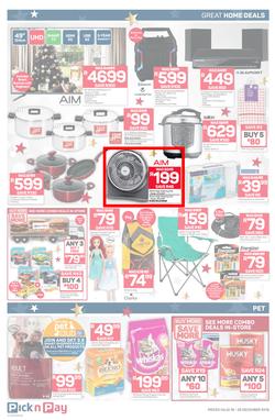 Pick n Pay KZN : Pick Well This Christmas (18 Dec - 26 Dec 2018), page 10