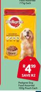 Pedigree Dog Food Assorted-100g Pouch