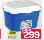 Addis 45Ltr Blue Cooler Box